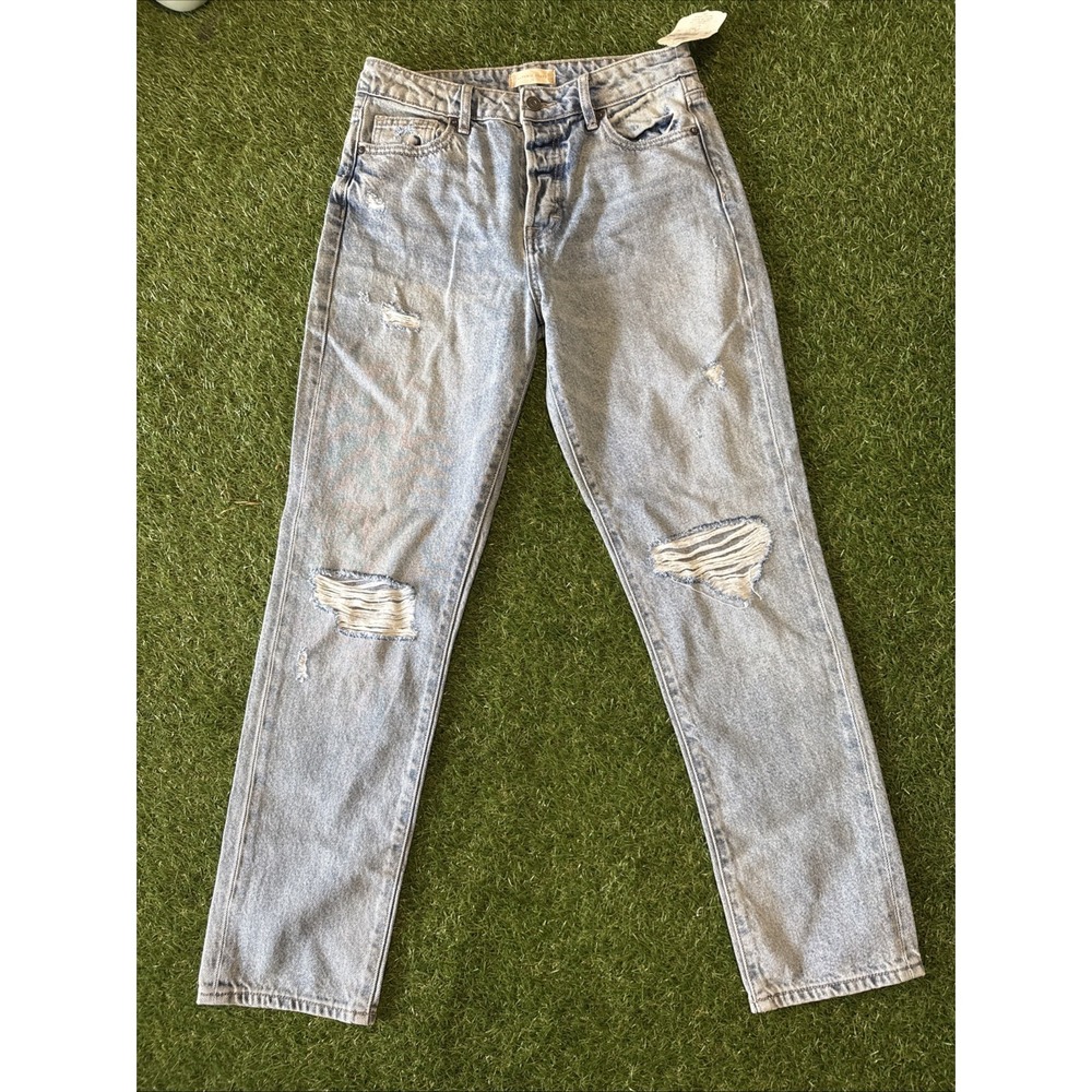 NWT Altar'd State Light Denim Button fly Jeans Sz 25